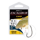 EXCALIBUR HOOK CARP CURVED SHANK BN 1 - фото 5662