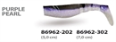 WIZARD KILLER SHAD 7CM PURPLE/PEARL - фото 6764