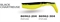 WIZARD KILLER SHAD 7CM BLACK/CHARTREUSE