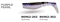 WIZARD KILLER SHAD 5CM PURPLE/PEARL